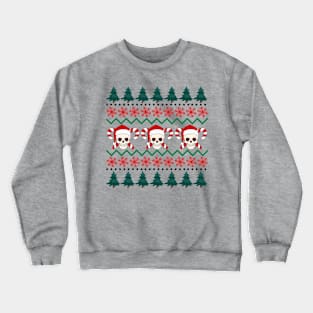 Ugly christmas sweater pattern Crewneck Sweatshirt